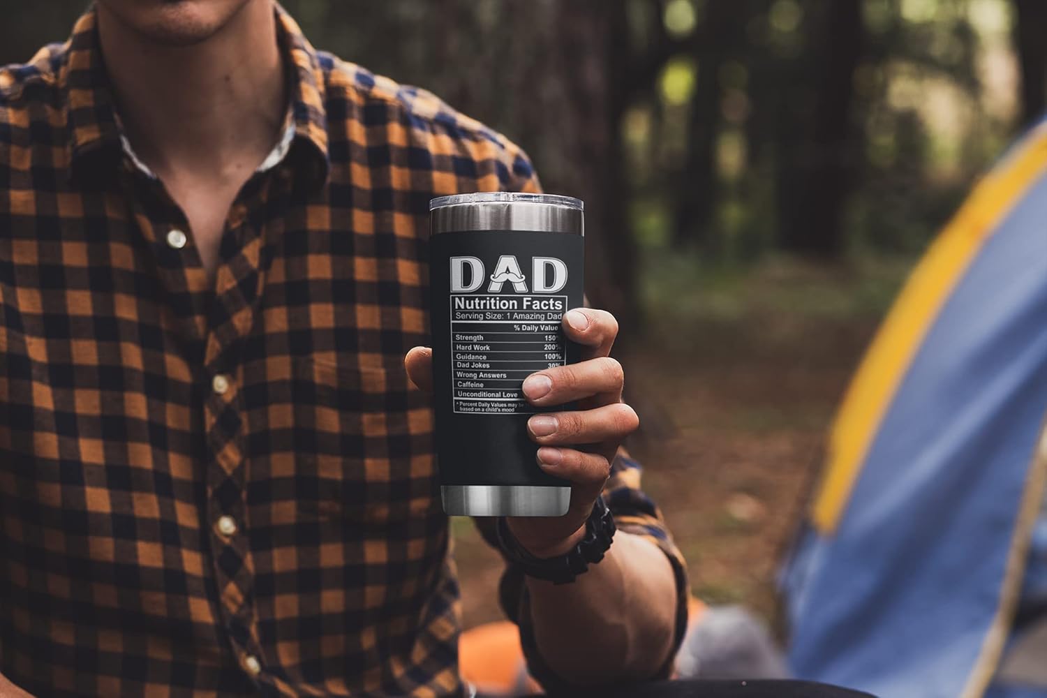 Dad Nutrition Facts - 20 Oz Tumbler