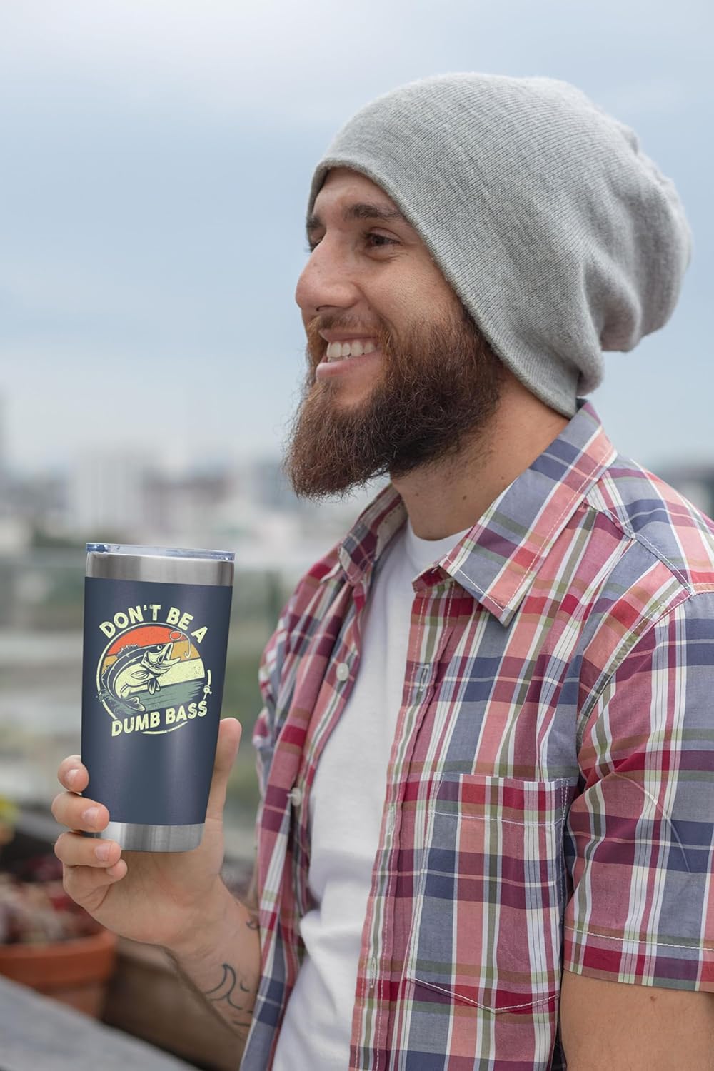 Don't Be A Dumb Bass - 20 Oz Tumbler