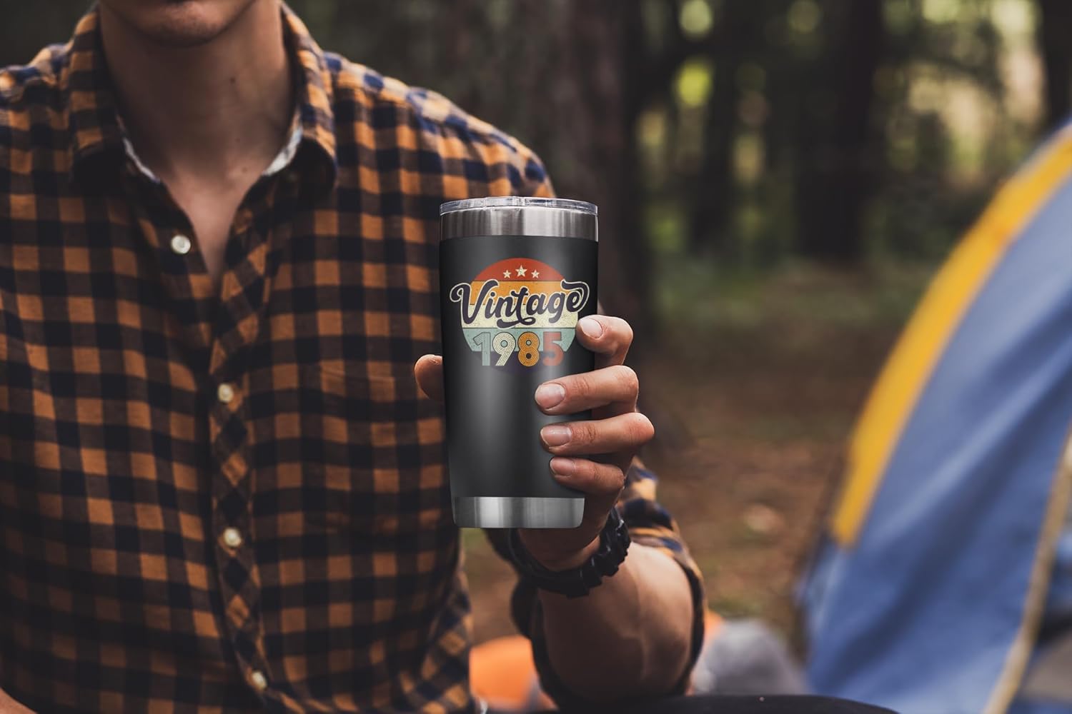 Vintage 1985 + Weird Being The Same Age As Old People - 20 Oz Tumbler