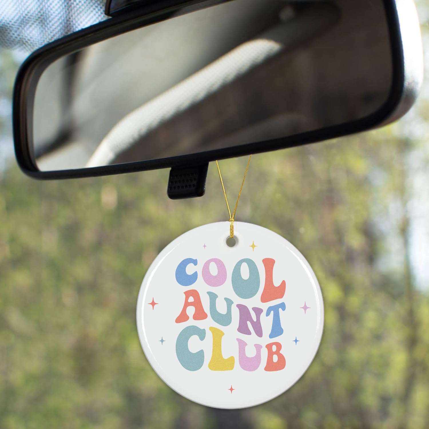 Cool Aunt Club - Ceramic Ornament