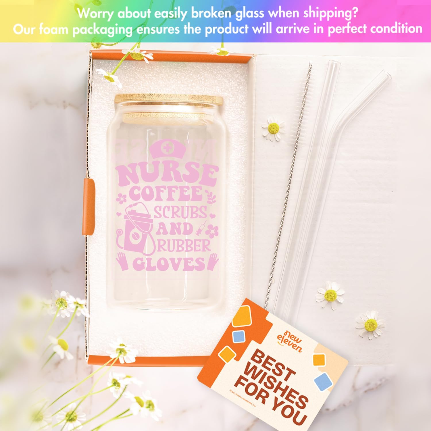 Nurse Nutrition Facts - 16 Oz Coffee Glass