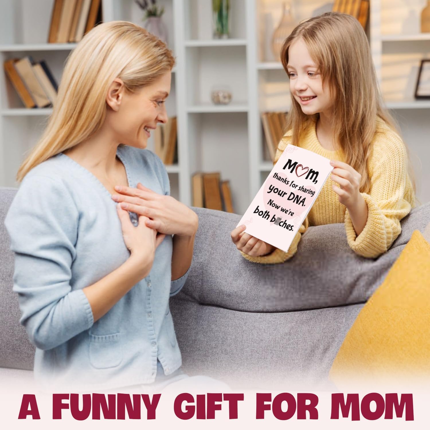 Mom, Thanks For Sharing Your DNA - Mothers Day Card