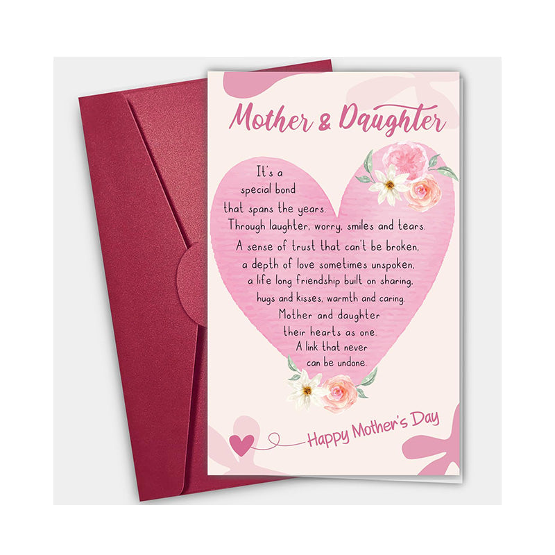Mothers & Daughter - Mothers Day Card