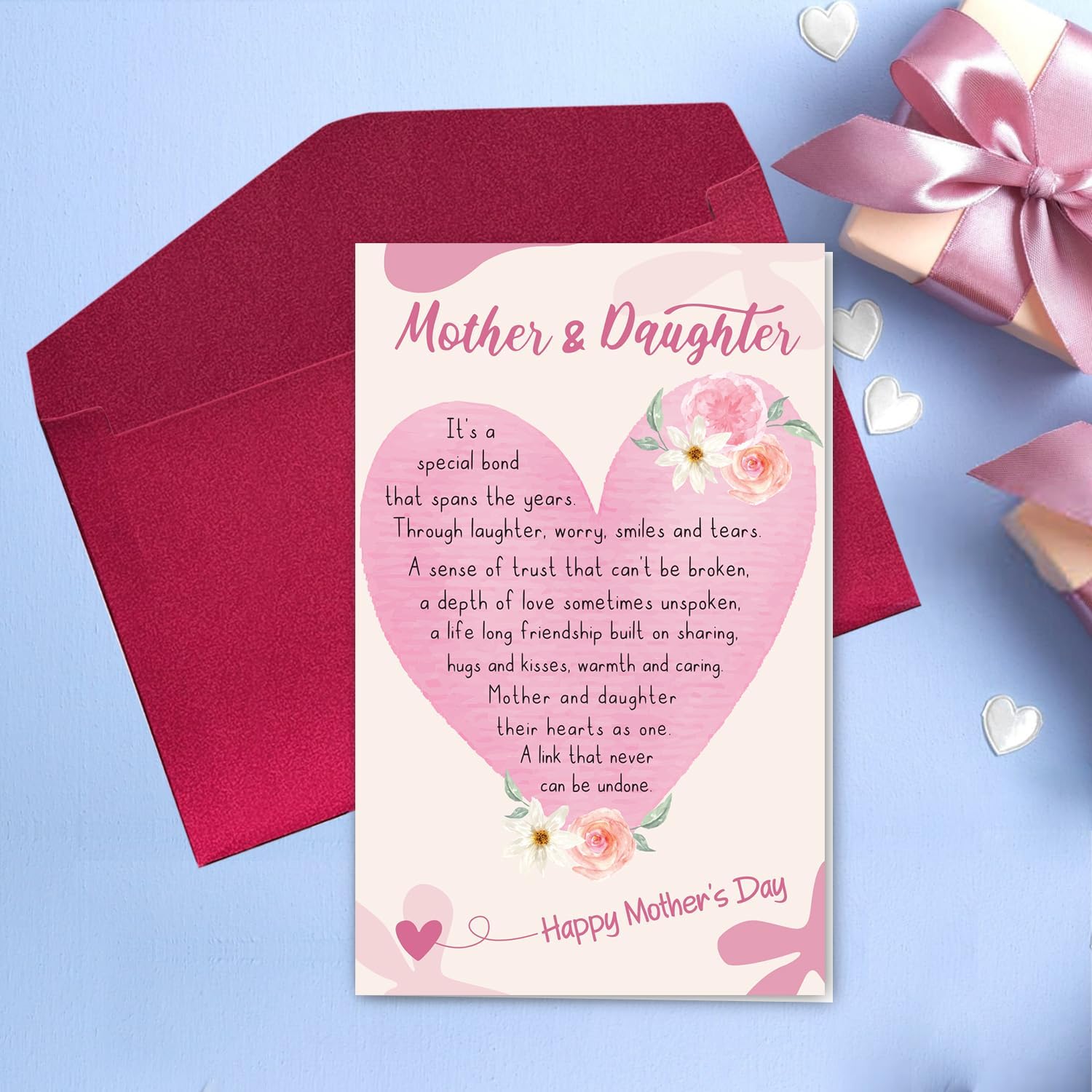 Mothers & Daughter - Mothers Day Card