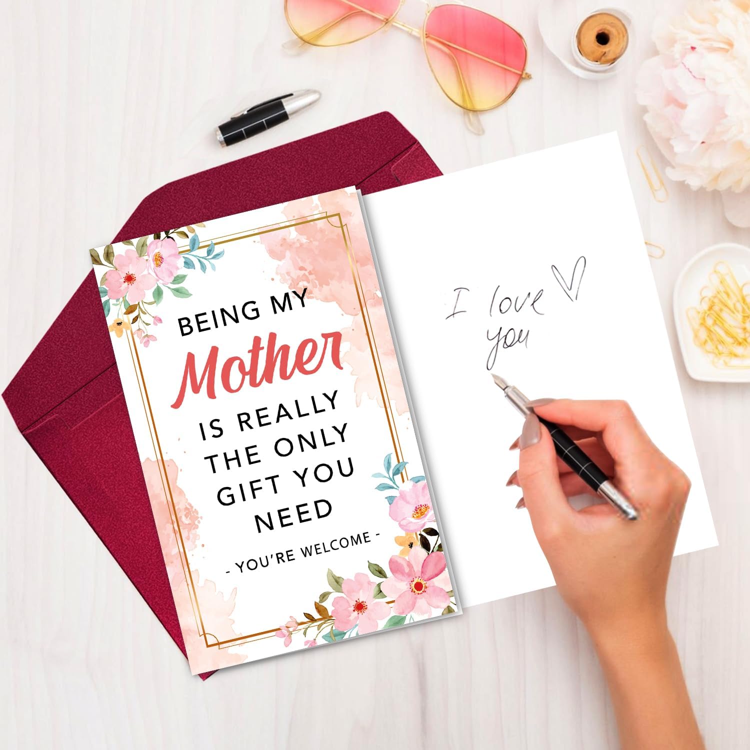 Being My Mother - Mothers Day Card