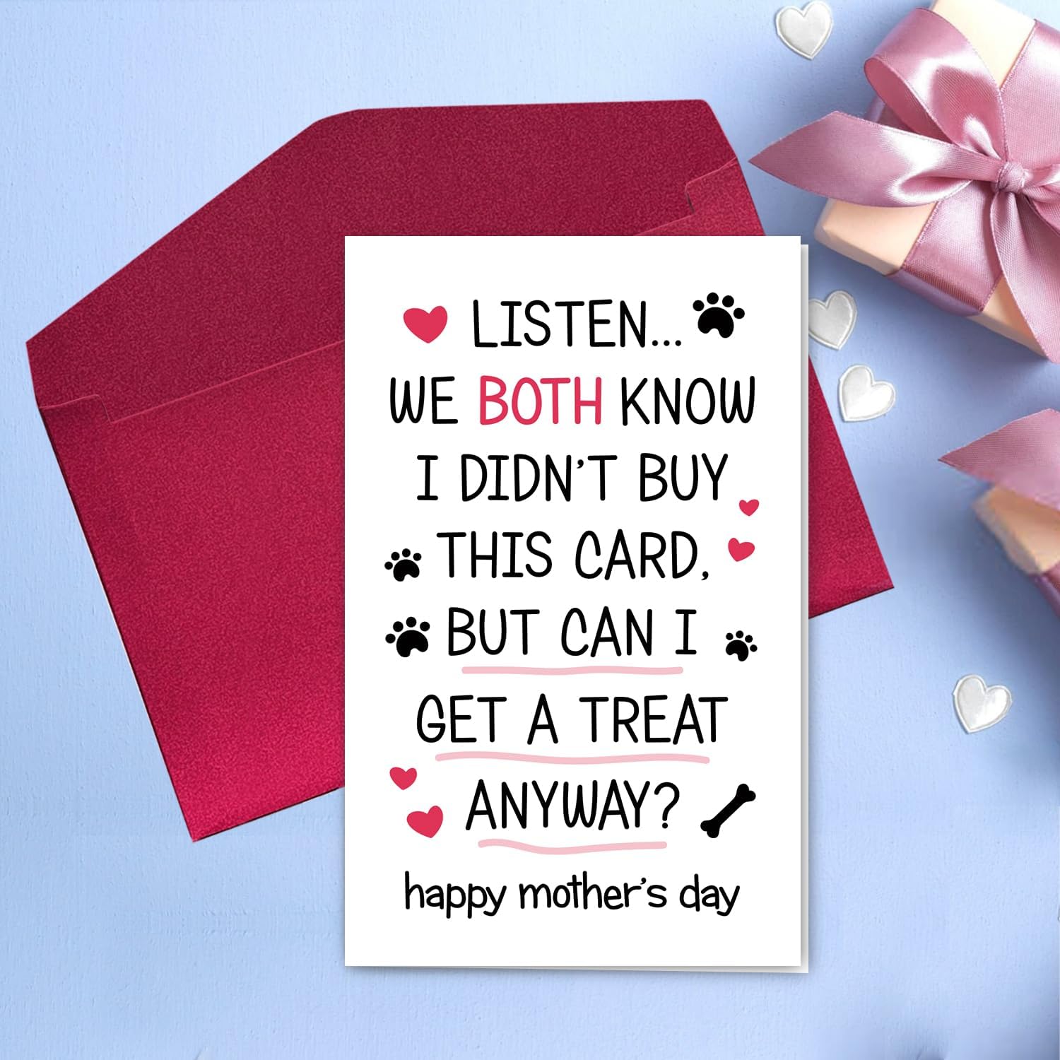 Cute Dog Mom - Mother's Day Card