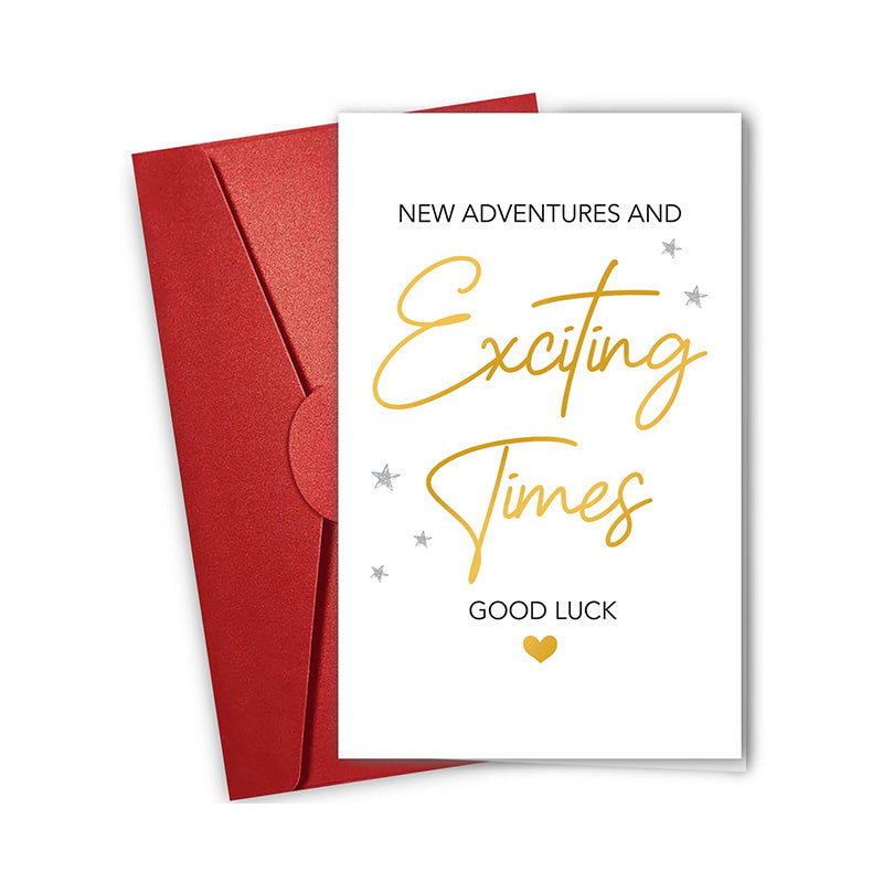New Adventures And Exciting Times - Greeting Card