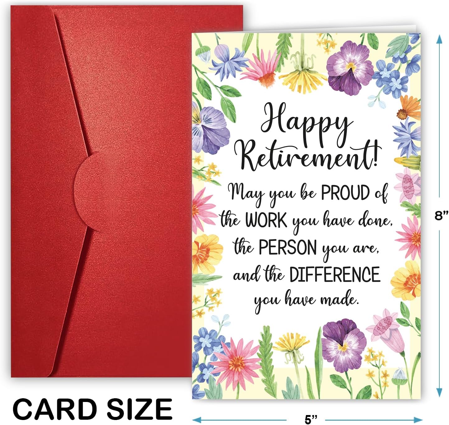 Happy Retirement! May you Be Proud Of The Work You Have Done - Greeting Card