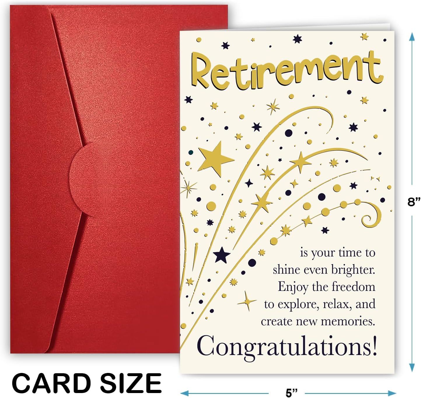 Retirement Is Your Time To Shine Even Brighter - Greeting Card