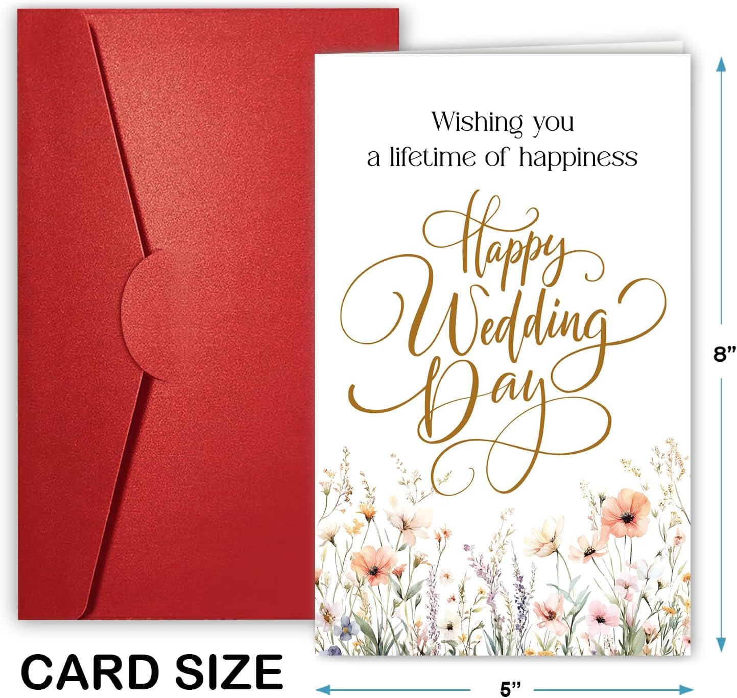 Wishing You A Lifetime Of Happiness - Greeting Card