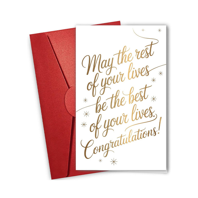 May The Rest Of Your Lives Ne The Best Of Your Lives - Greeting Card