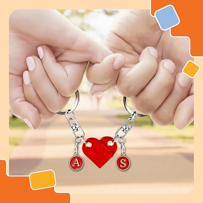 Lego Heart 1 - Valentine's Day Keychain