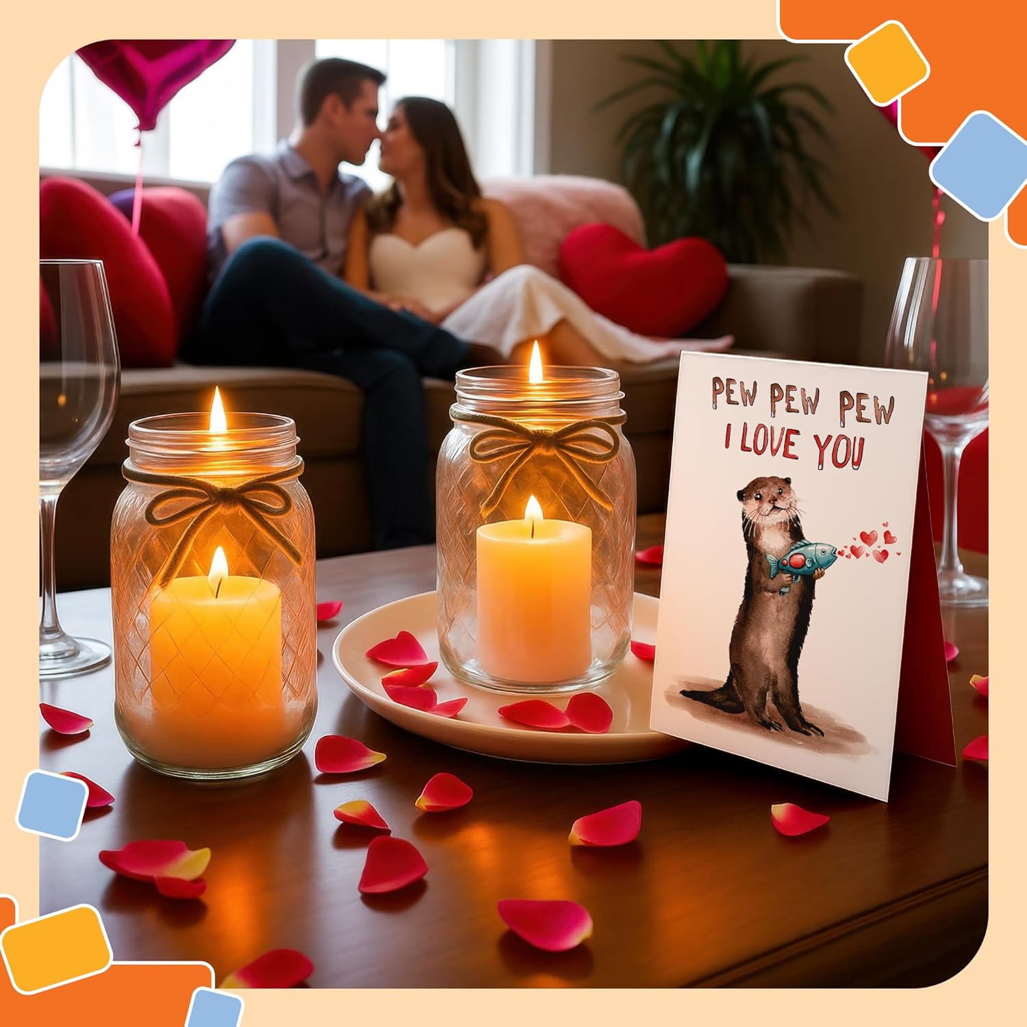 Pew Pew Pew I Love You - Valentine's Day Card