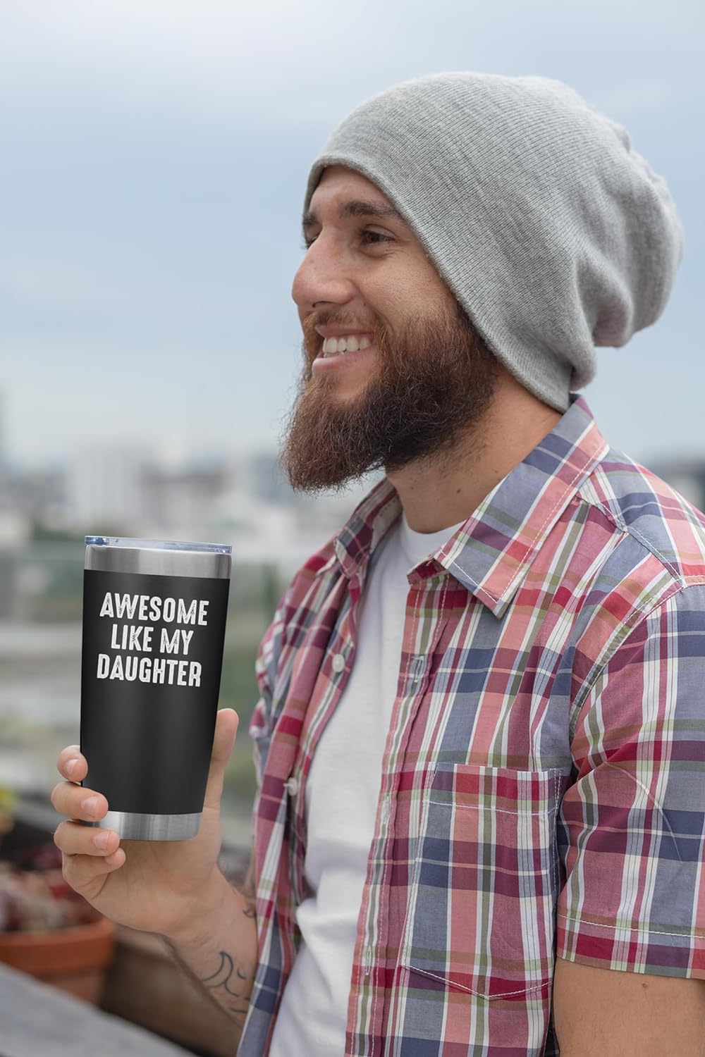 Awesome Like My Daughter - 20 Oz Tumbler