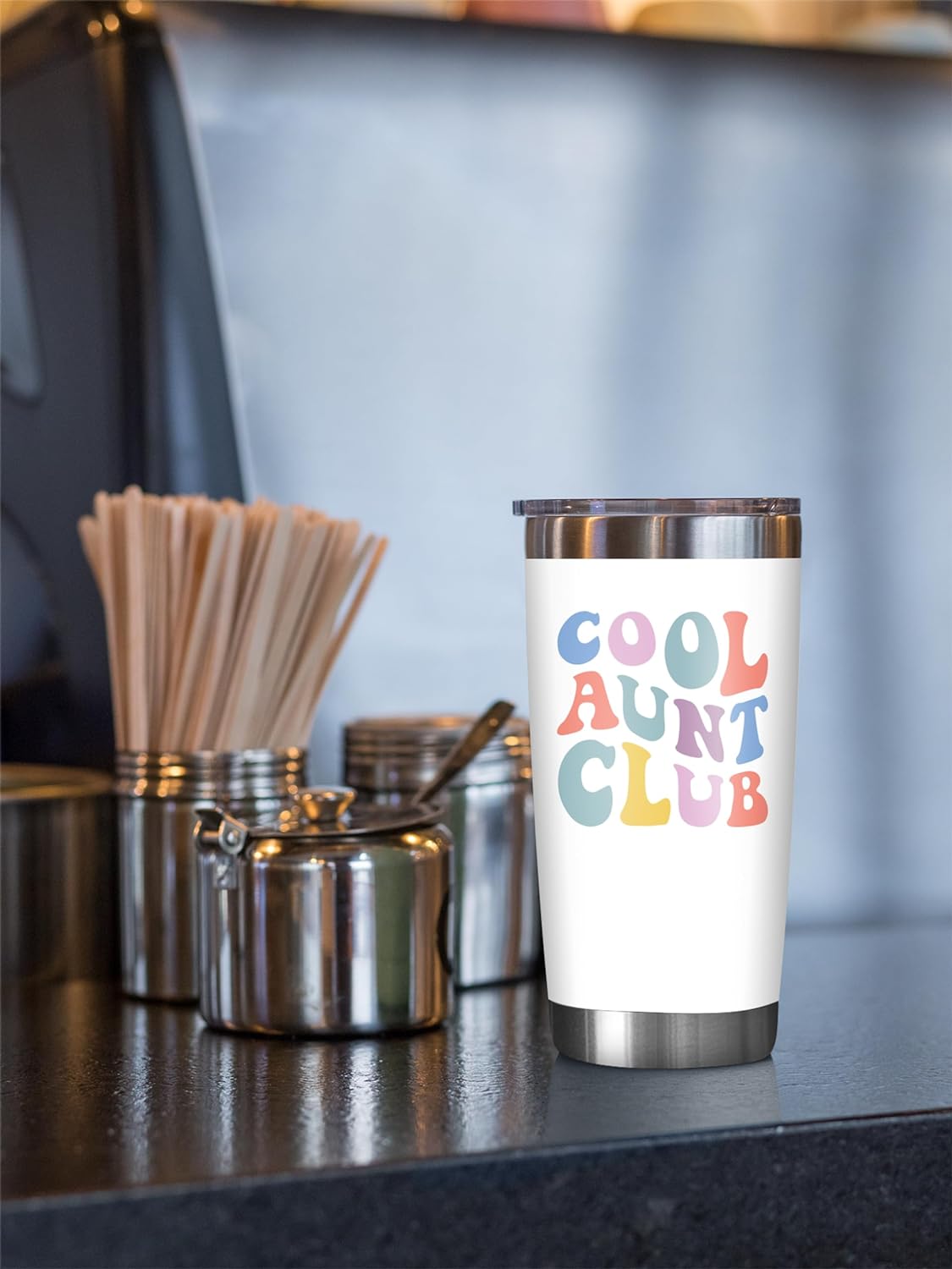 Cool Aunt Club + Auntie Nutrition - 20 Oz Tumbler
