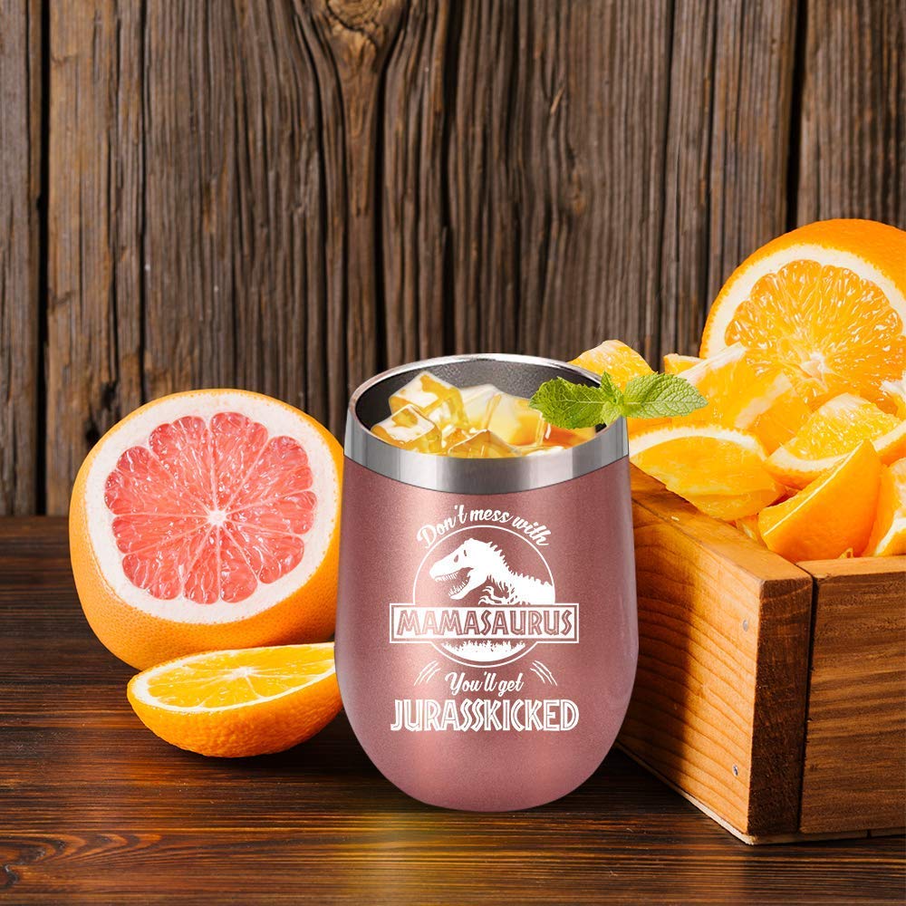 Birthday Gifts For Mom - 12 oz Wine Tumbler