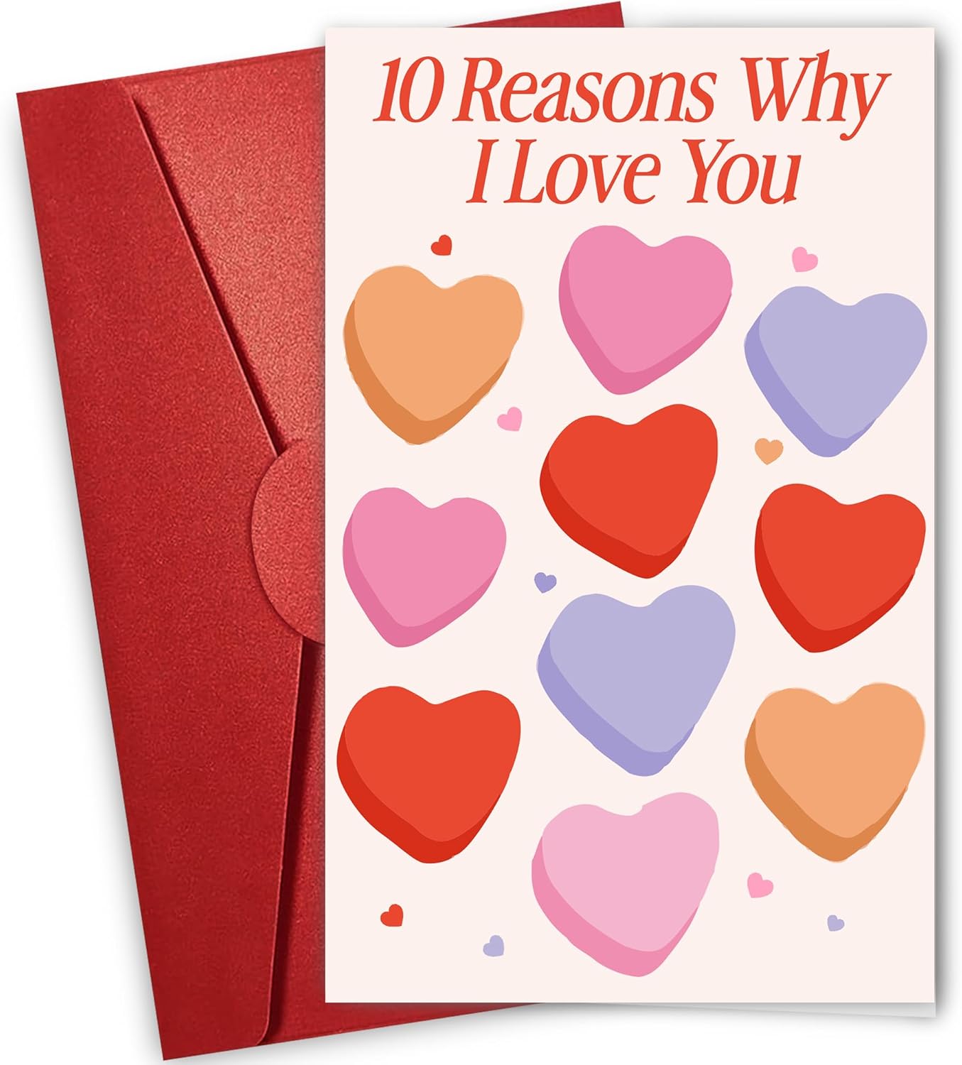 10 Reasons Why I Love You - Valentine's Day card