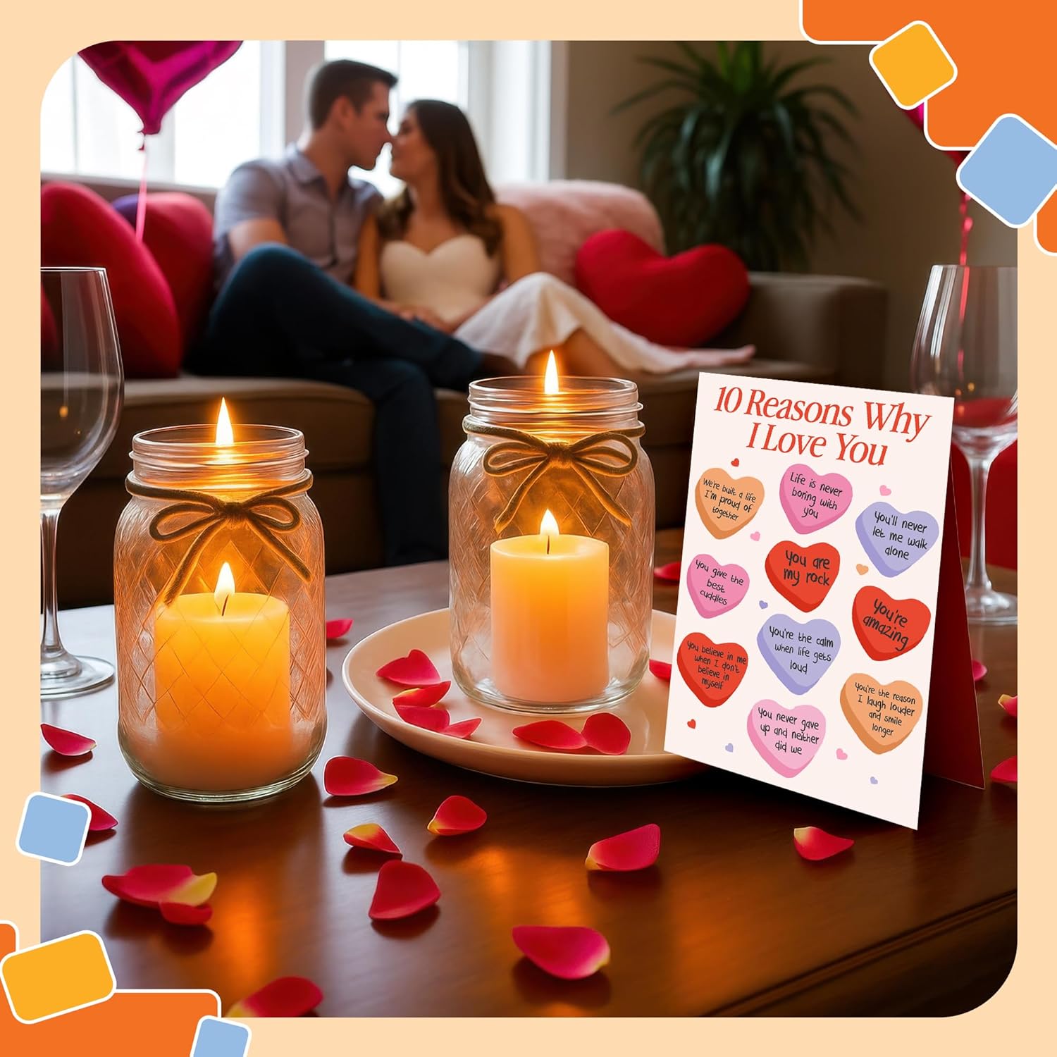 10 Reasons Why I Love You - Valentine's Day card