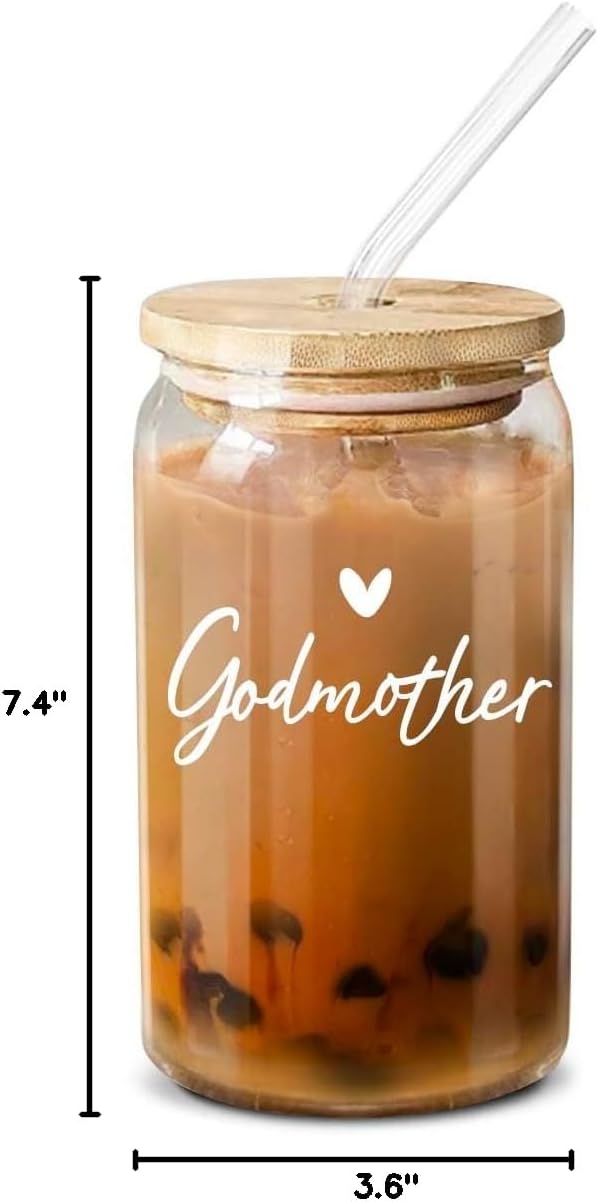 Godmother - 16 Oz Coffee Glass