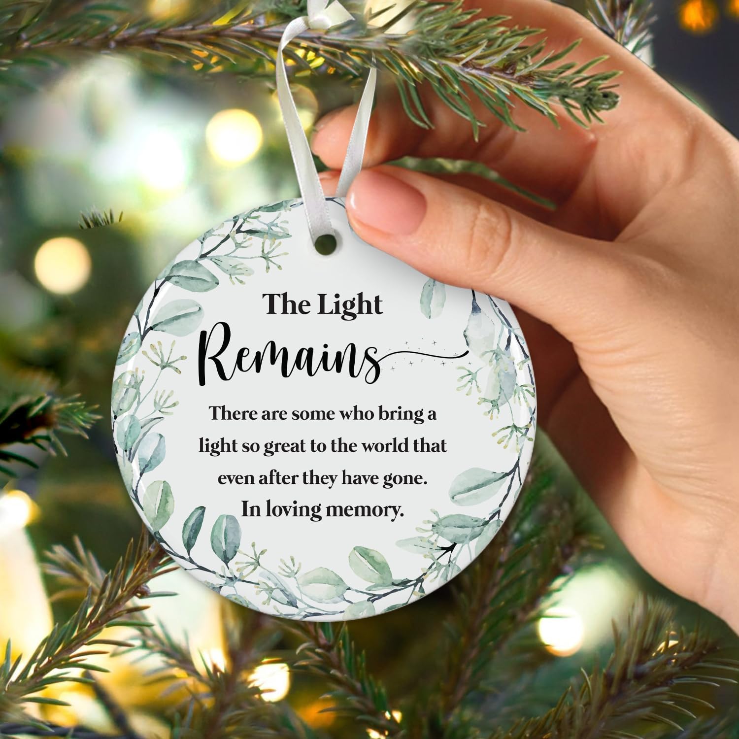 Remembrance Ornament 2023 Husband Memorial Christmas Ornament