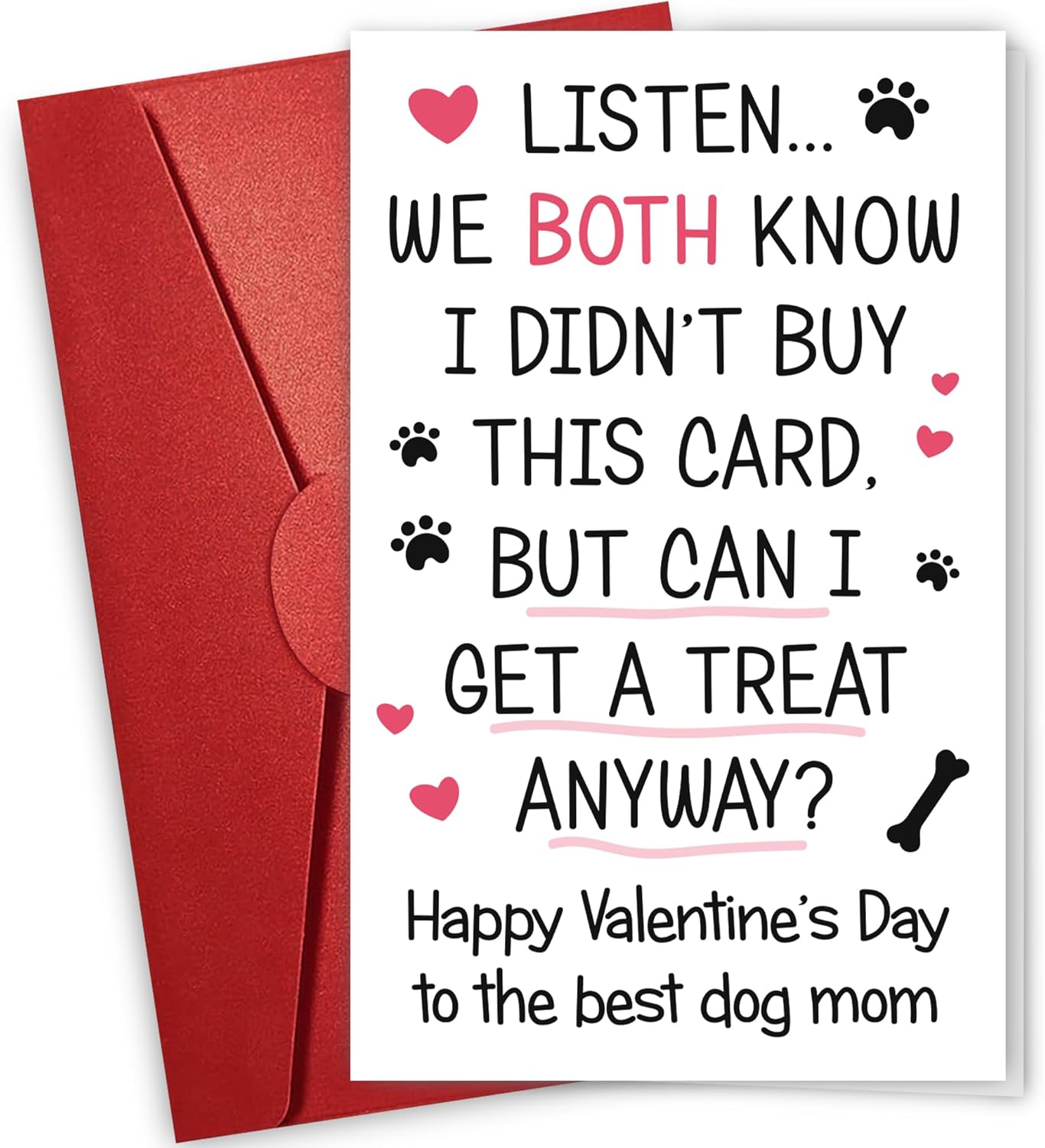To The Best Dog Mom - Valentine's Day Card
