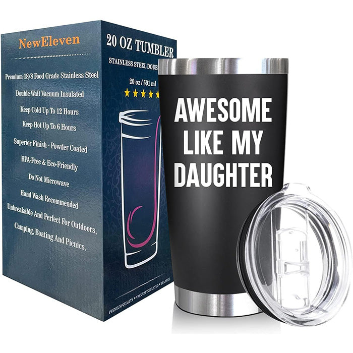 NewEleven Gifts for Wife, Her - Wife Gifts from Husband - Gifts for Her - Wife Gift Ideas for Women, Bride to Be, Fiancee, Wifey - 16 oz Coffee Glass