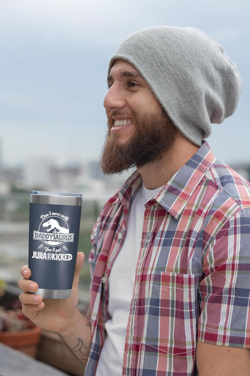 Daddysaurus - Dad Nutri - 20 Oz Tumbler