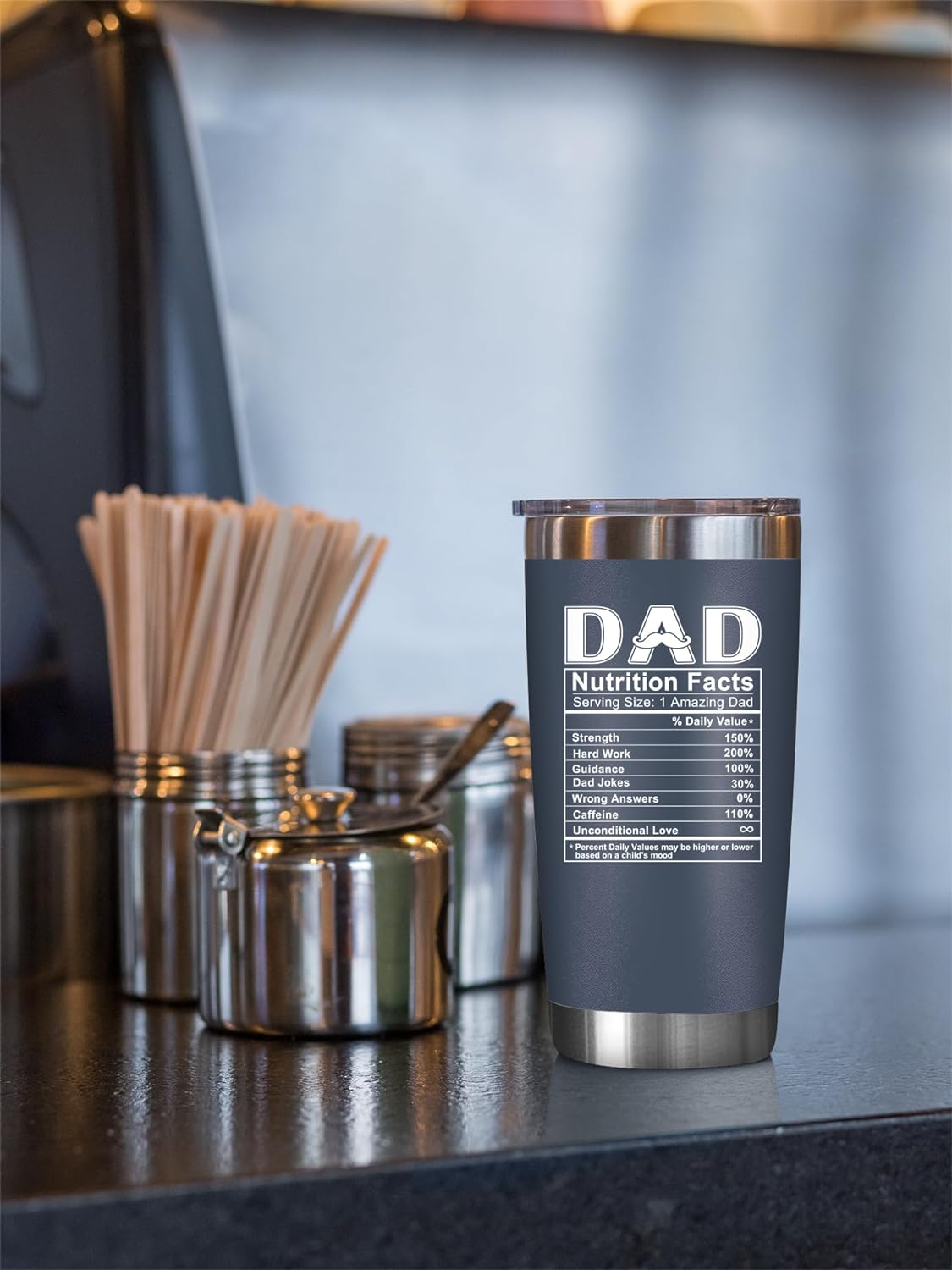 Daddysaurus - Dad Nutri - 20 Oz Tumbler