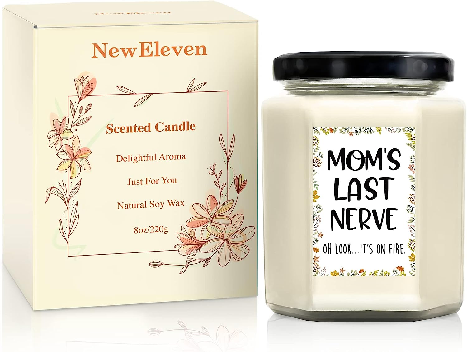 Mom's Last Nerve - Gifts for Mom - Lavender Candle 8 Oz