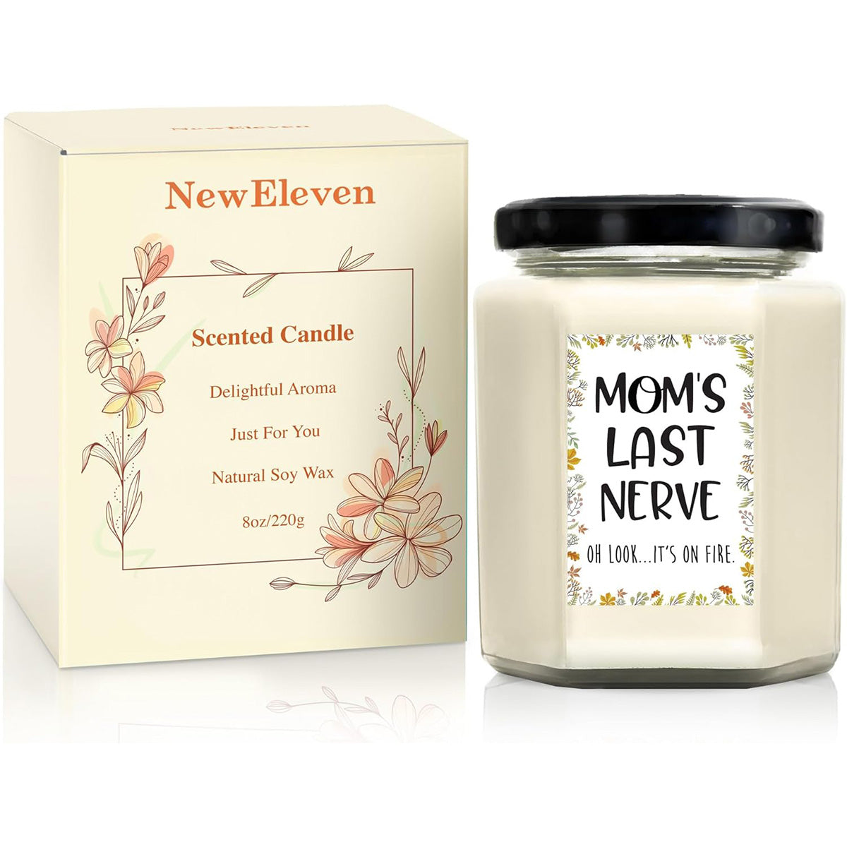PIDELIGHT Lavender Scented Candles with Pop Up Card and Hidden Message -  Best Mom Ever Candle, Best Gift Ideas for Mom from Daughter, Son - Cool  Gifts